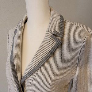 Ann Taylor LOFT Heavy Textured Stretch Blazer
